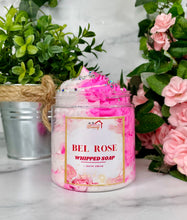 Load image into Gallery viewer, Bel’ Rose Whipped Soap + Shaving Cream