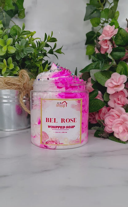 Bel’ Rose Whipped Soap + Shaving Cream