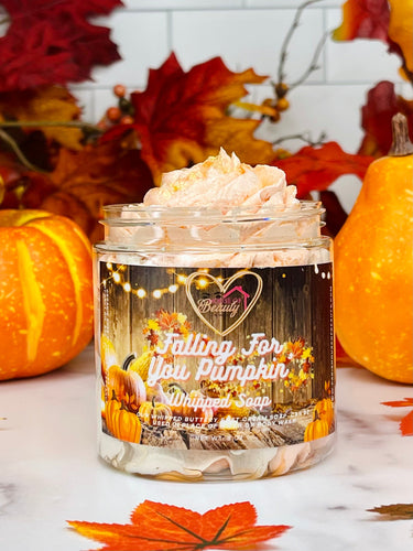 Falling For You Pumpkin Whipped Soap - Paris House Of Beauty