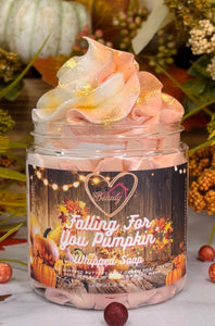 Falling For You Pumpkin Whipped Soap - Paris House Of Beauty