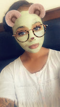 Load image into Gallery viewer, House Of Beauty by Paris J turmeric avocado clay mask for skin care, showing a jar of nourishing facial mask with turmeric and avocado ingredients.