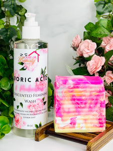 Boric Acid & Probiotics Vaginal Wash