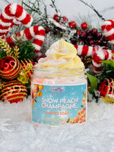 Load image into Gallery viewer, Snow Peach Champagne Whipped Soap