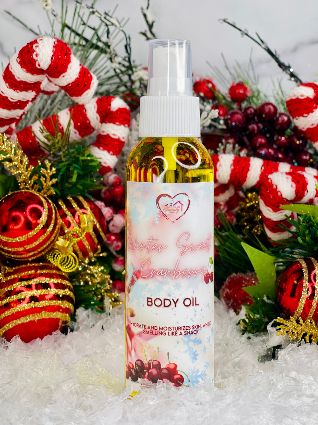 Winter Sweet Cranberry Body Oil