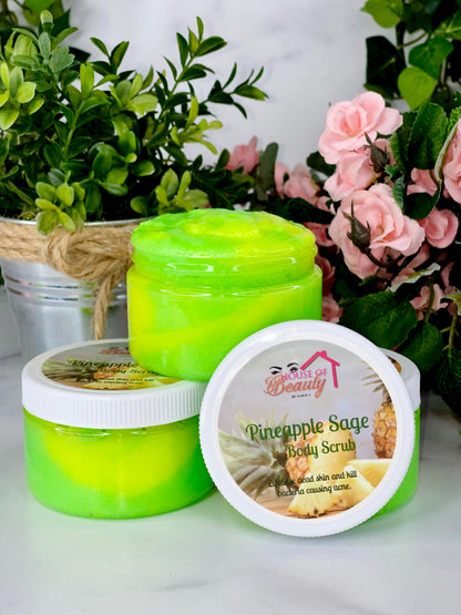 Pineapple Sage Body Scrub - Paris House Of Beauty