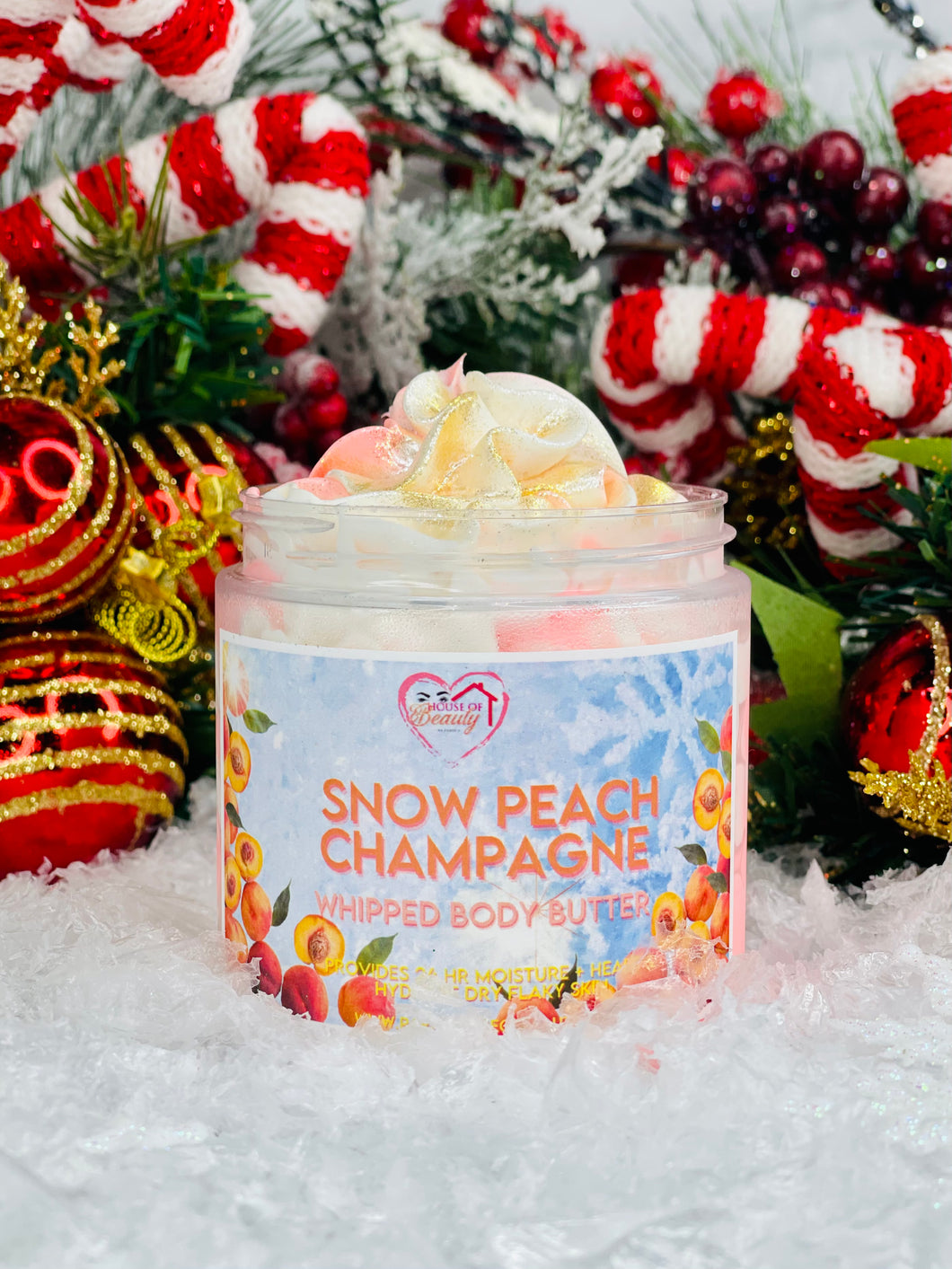 Snow Peach Champagne Whipped Butter