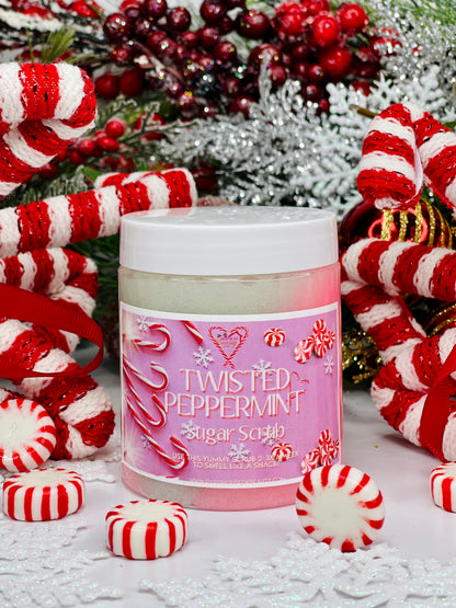 Twisted Peppermint Body Scrub