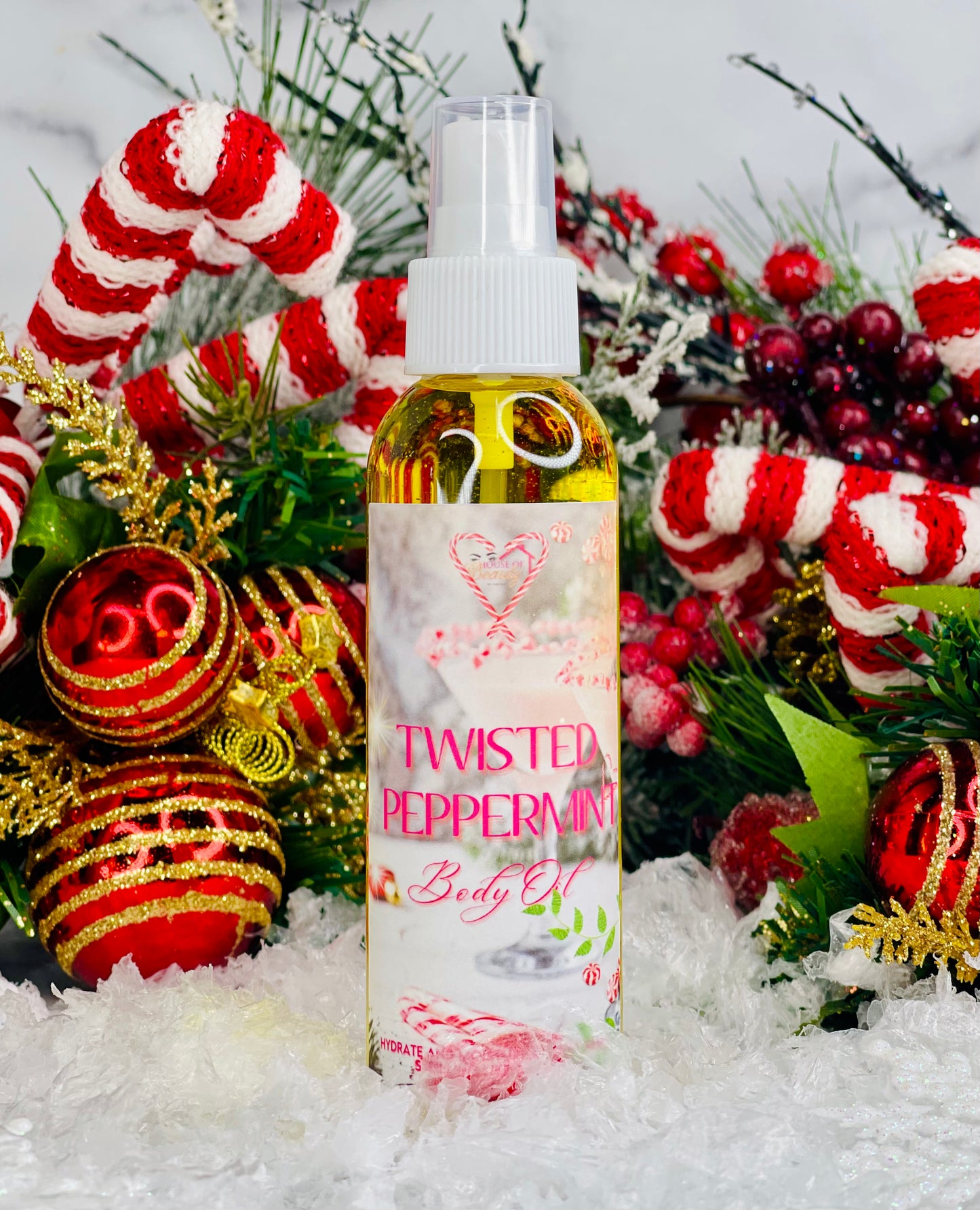 Twisted Peppermint Body Oil