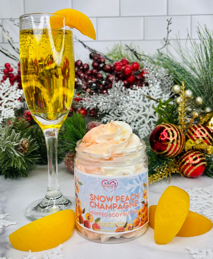 Snow Peach Champagne Whipped Butter