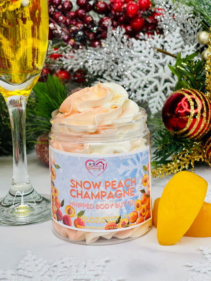 Snow Peach Champagne Whipped Butter