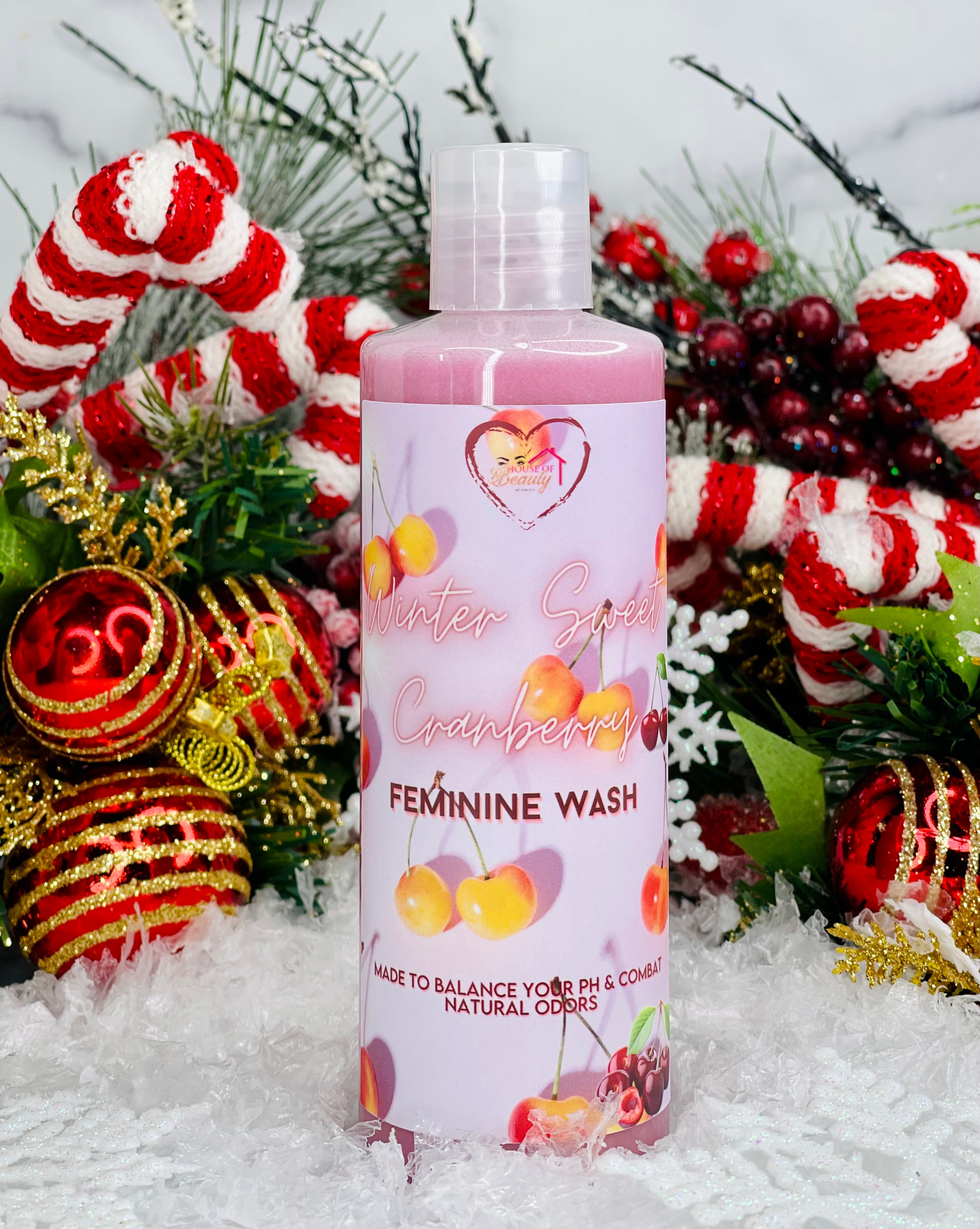 Winter Sweet Cranberry Feminine Wash