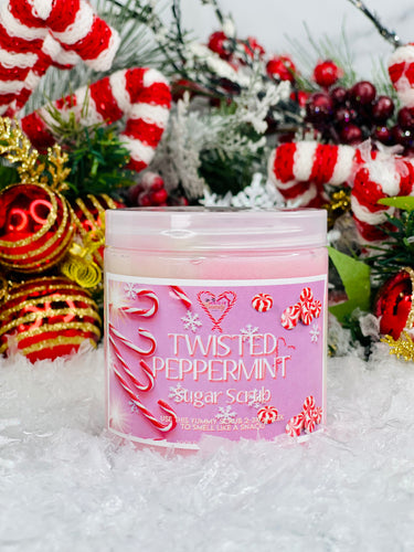 Twisted Peppermint Body Scrub