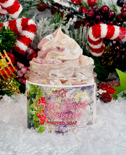 Winter Sweet Cranberry Whipped Soap