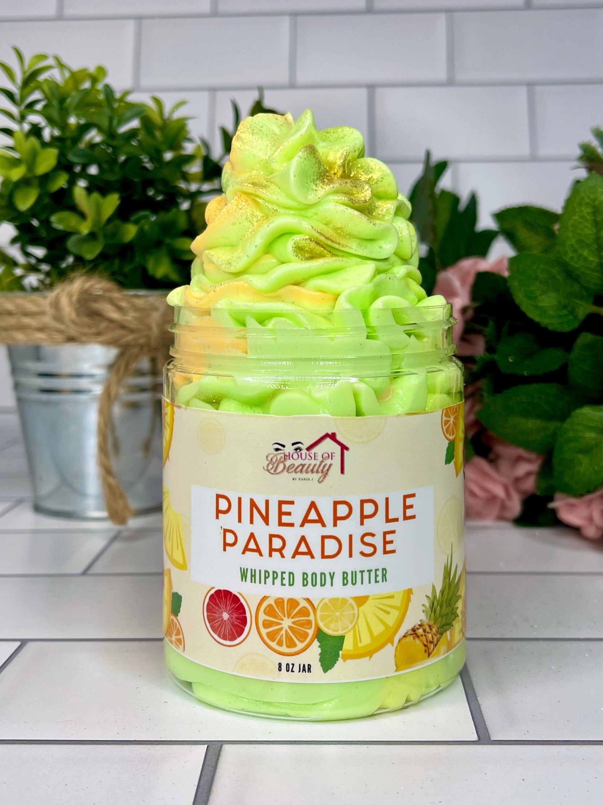 Pineapple Paradise Whipped Body Butter - Paris House Of Beauty