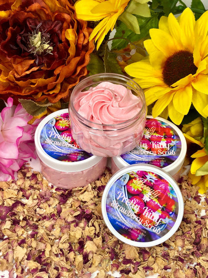 Pretty Kitty Strawberry Scrub - Paris House Of Beauty