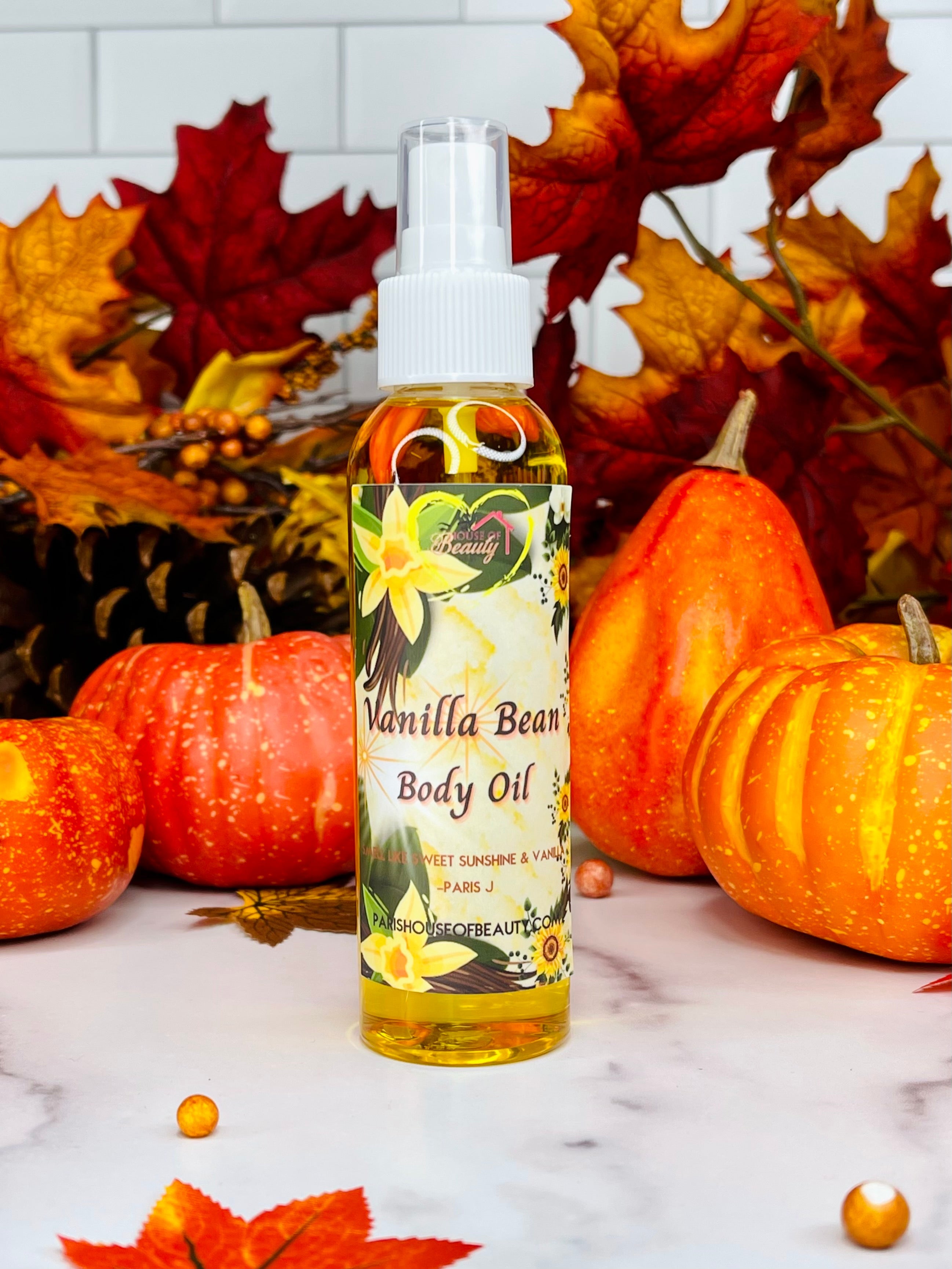 Vanilla Bean Body Oil - Paris House Of Beauty