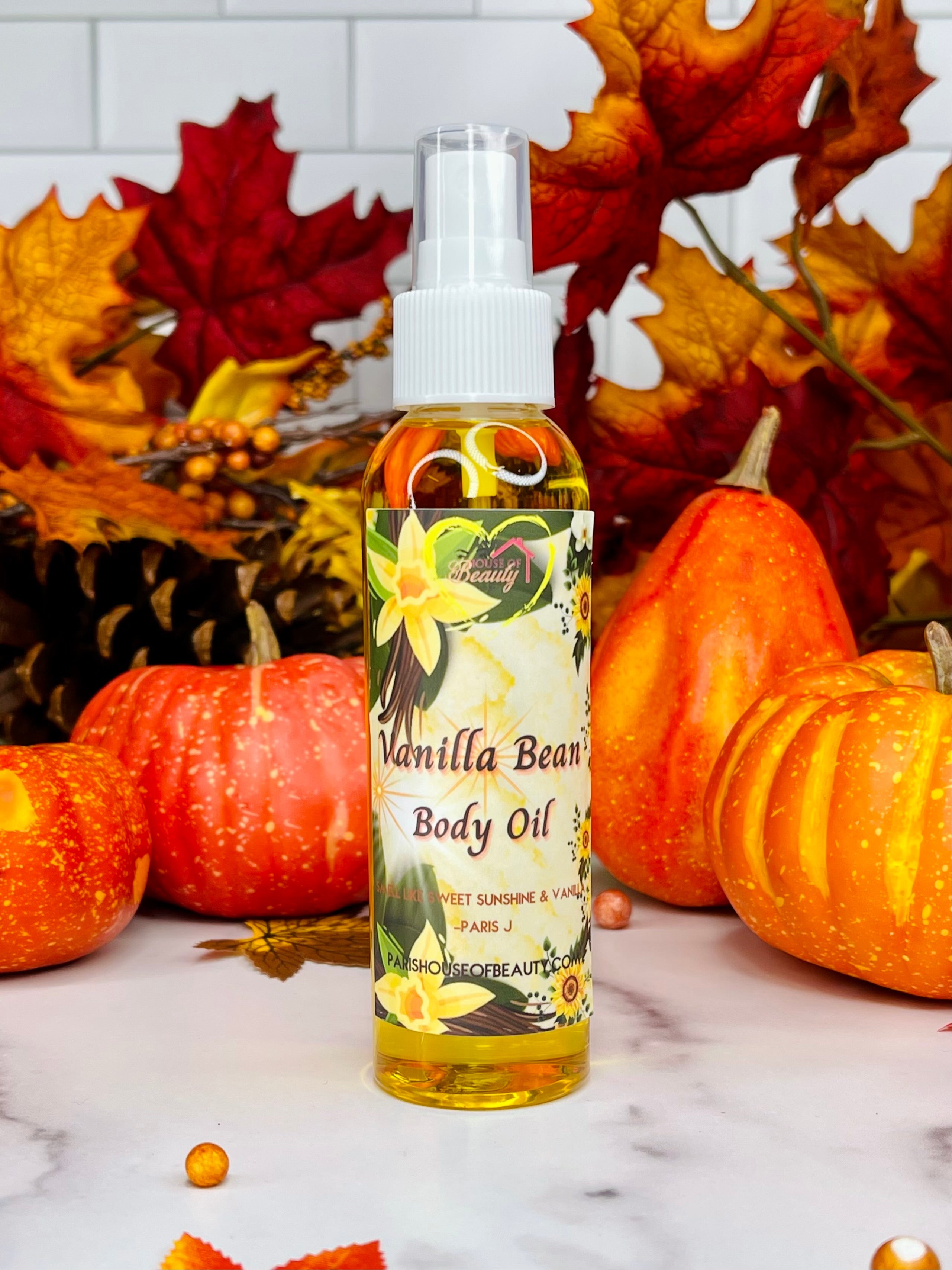 Vanilla Bean Body Oil - Paris House Of Beauty