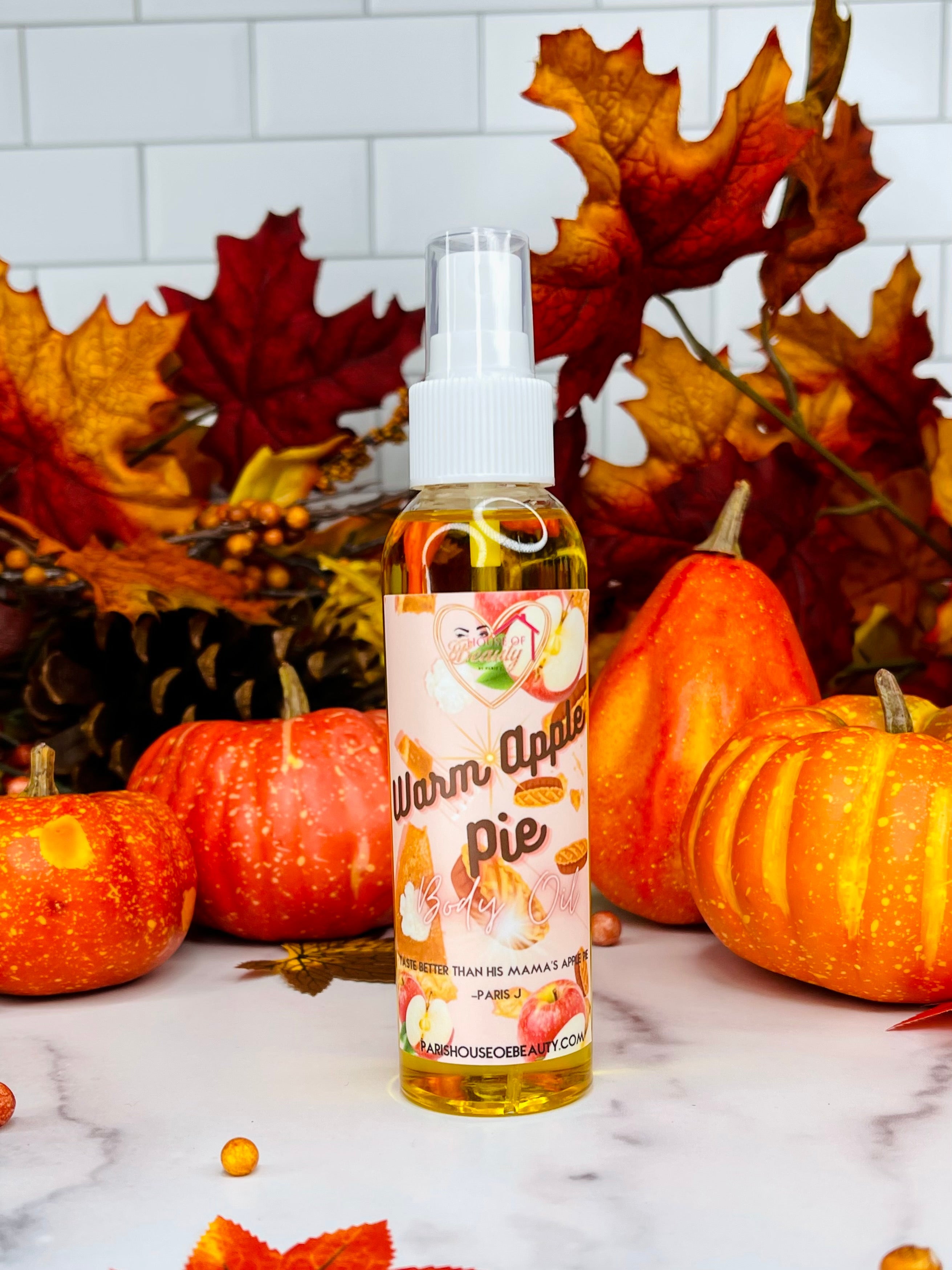 Warm Apple Pie Body Oil - Paris House Of Beauty